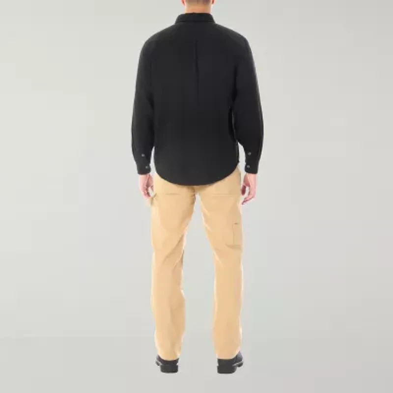Smiths Workwear Heavyweight Chamois Flannel Mens Long Sleeve Regular Fit Shirt