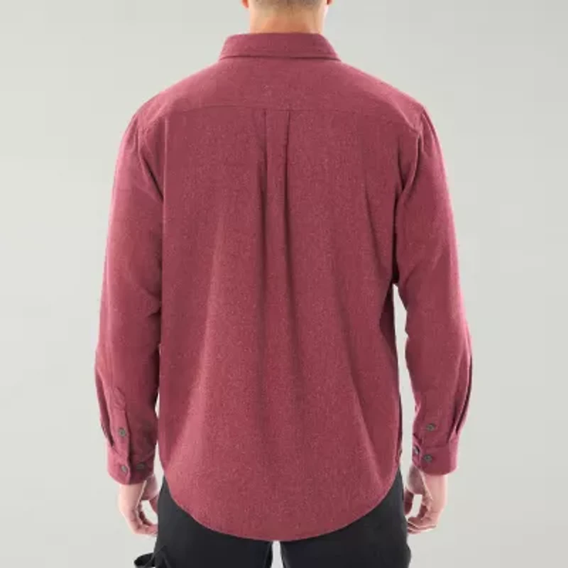 Smiths Workwear Heavyweight Chamois Flannel Mens Long Sleeve Regular Fit Shirt