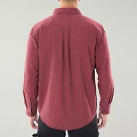 Smiths Workwear Heavyweight Chamois Flannel Mens Long Sleeve Regular Fit Shirt