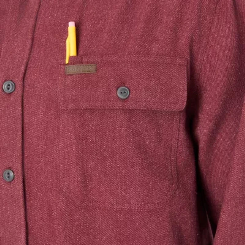 Smiths Workwear Heavyweight Chamois Flannel Mens Long Sleeve Regular Fit Shirt