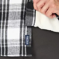 Smiths Workwear Sherpa Lined Flannel Mens Midweight Shirt Jacket