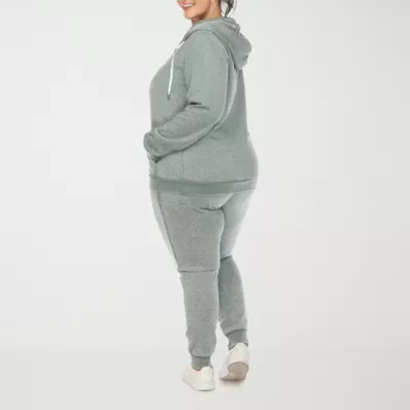 White Mark 2-pc. Track Suit Plus