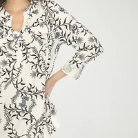 White Mark Womens V Neck Long Sleeve Blouse