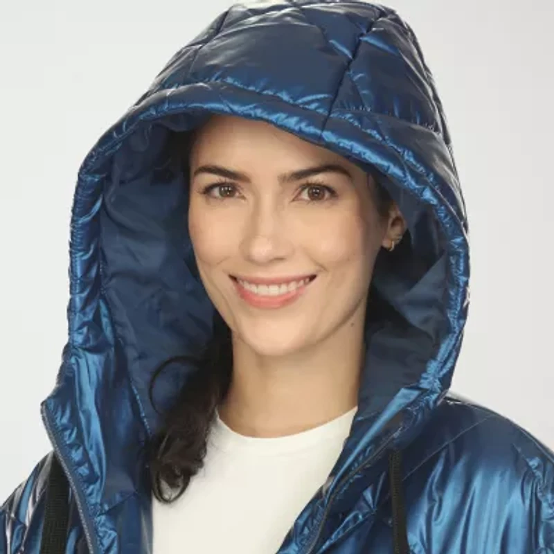 White Mark Womens Water Resistant Midweight Puffer Vest