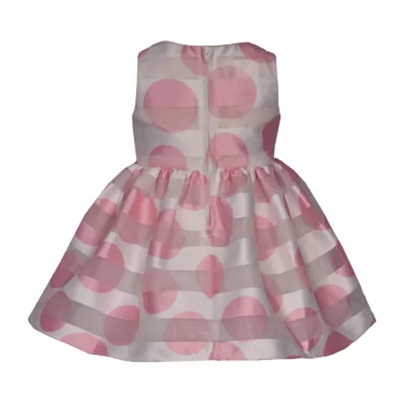 Bonnie Jean Baby Girls Sleeveless Flower Girl Fit + Flare Dress