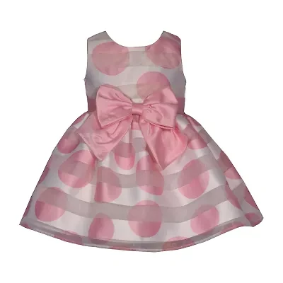 Bonnie Jean Baby Girls Sleeveless Flower Girl Fit + Flare Dress