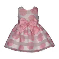 Bonnie Jean Baby Girls Sleeveless Flower Girl Fit + Flare Dress