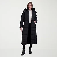 Hfx Womens Hooded Easy-on + Easy-off Heavyweight Puffer Jacket