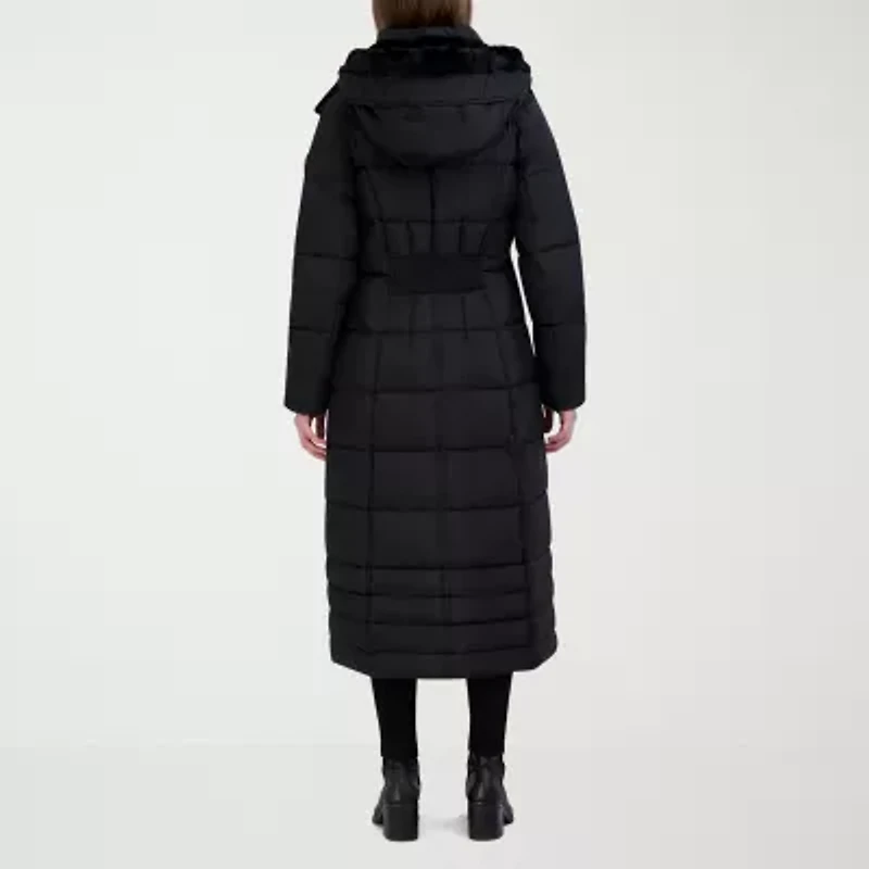 Hfx Womens Hooded Easy-on + Easy-off Heavyweight Puffer Jacket