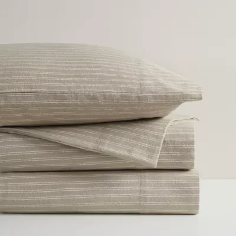Beautyrest Oversized Flannel Sheet Set
