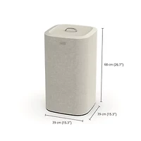 Joseph  Tota 60l Separation Laundry Basket