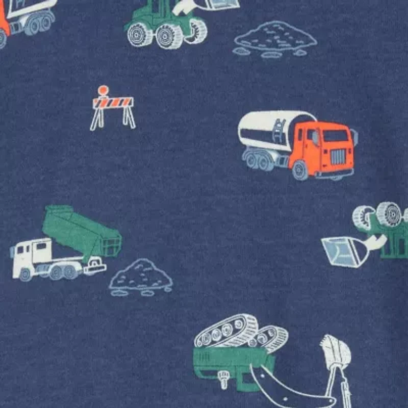 Carter's Toddler Boys Round Neck Long Sleeve 4-pc. Pajama Sets