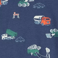 Carter's Toddler Boys Round Neck Long Sleeve 4-pc. Pajama Sets