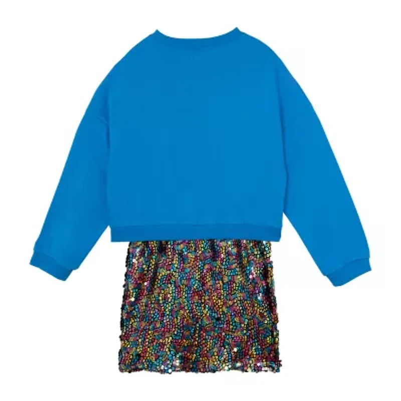 Rare Editions Big Kid Girls Embellished Dress Set
