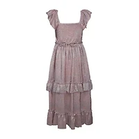 Bonnie Jean Big Kid Girls Sleeveless Maxi Dress