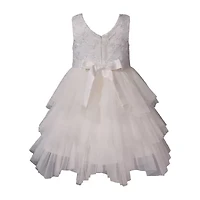 Bonnie Jean Big Kid Girls Sleeveless Flower Girl Fit + Flare Dress