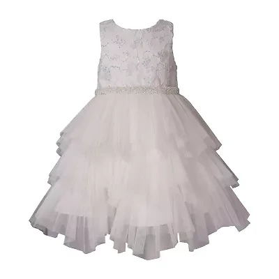 Bonnie Jean Big Kid Girls Sleeveless Flower Girl Fit + Flare Dress
