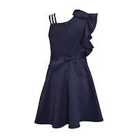 Bonnie Jean Big Kid Girls Sleeveless Flutter Sleeve Fit + Flare Dress