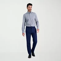 Haggar Premium Comfort Mens Slim Fit Easy Care Long Sleeve Dress Shirt