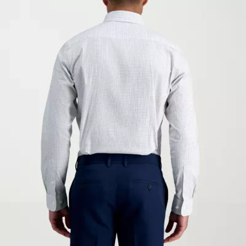 Haggar Premium Comfort Mens Slim Fit Easy Care Long Sleeve Dress Shirt