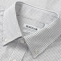 Haggar Premium Comfort Mens Slim Fit Easy Care Long Sleeve Dress Shirt