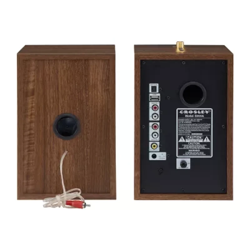 Crosley S200 Stereo Powered Bluetooth Bookshelf Speaker