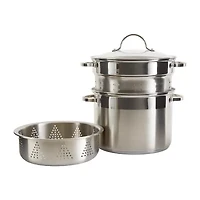 Design Imports Stainless Steel 8-qt. Double Boiler