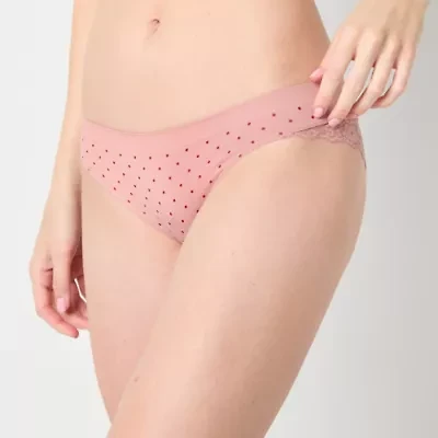 Ambrielle Seamless Lace Cheeky Panty 14p050