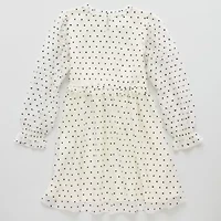 Thereabouts Little & Big Kid Girls Long Sleeve A-Line Dress