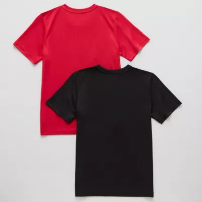 Xersion Performance Little & Big Kid Boys Crew Neck Short Sleeve Regular Fit 2-pc. Graphic T-Shirt