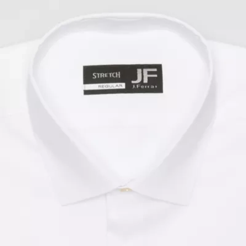J. Ferrar Ultra Comfort Mens Regular Fit Wrinkle Free Long Sleeve Dress Shirt