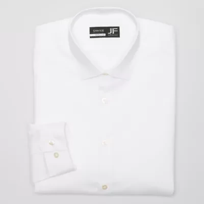 J. Ferrar Ultra Comfort Mens Regular Fit Wrinkle Free Long Sleeve Dress Shirt