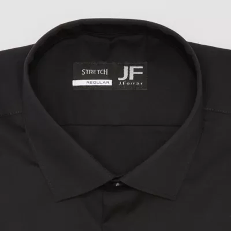 J. Ferrar Ultra Comfort Mens Regular Fit Wrinkle Free Long Sleeve Dress Shirt