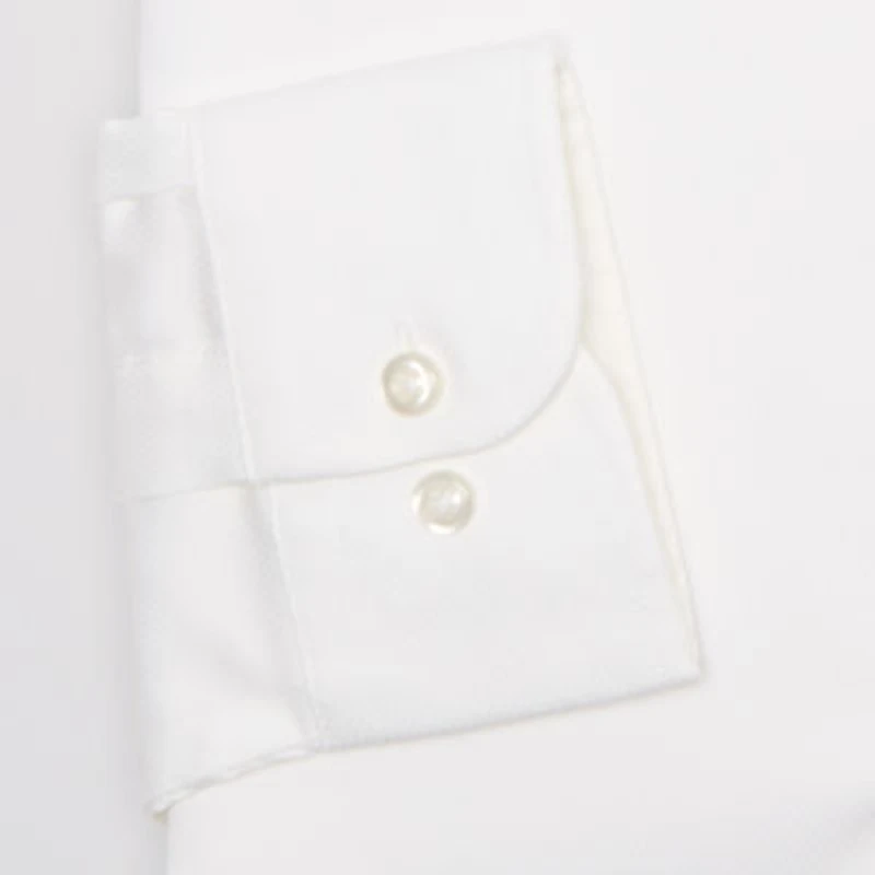 Stafford Advanced Performance Sweat Repel Mens Regular Fit Stretch Fabric Wrinkle Free Long Sleeve Dress Shirt