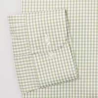 Stafford Smart Tech Mens Big & Tall Regular Fit Stretch Fabric Wrinkle Free Long Sleeve Dress Shirt