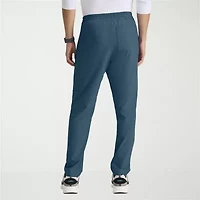Skechers Skp718 Compass 5-Pocket Elastic Waistband Straight Leg Mens Short Stretch Fabric Moisture Wicking Scrub Pant