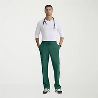 Skechers Skp718 Compass 5-Pocket Elastic Waistband Straight Leg Mens Big and Tall Stretch Fabric Moisture Wicking Scrub Pant