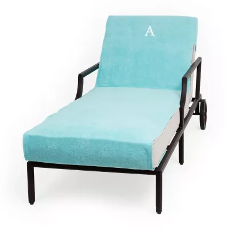 Linum Home Textiles Personalized Chaise Lounge Cover Chair Protector