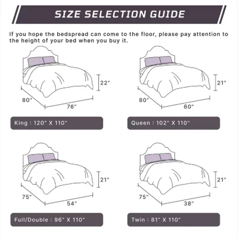 Better Trends Rio Bedspread