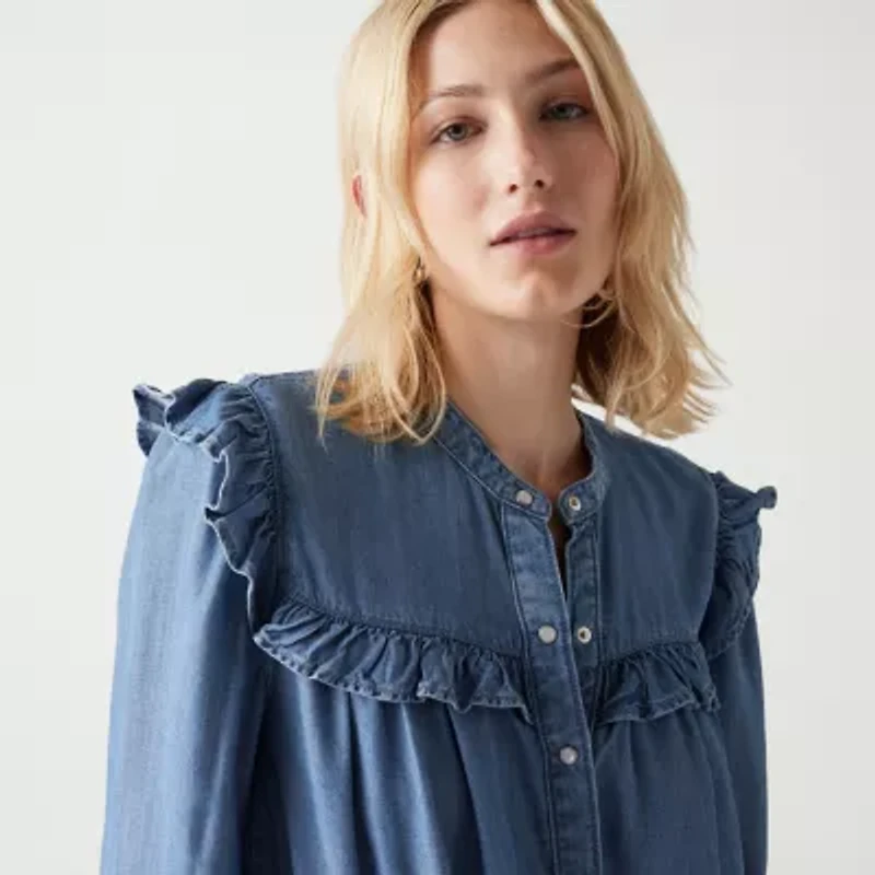 Levi's® Women's Long Sleeve Gianna Blouse