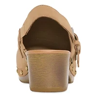 a.n.a Greenfield Womens Round Clogs