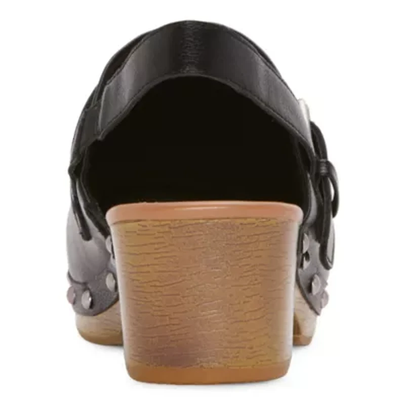 a.n.a Greenfield Womens Round Clogs