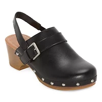 a.n.a Greenfield Womens Round Clogs