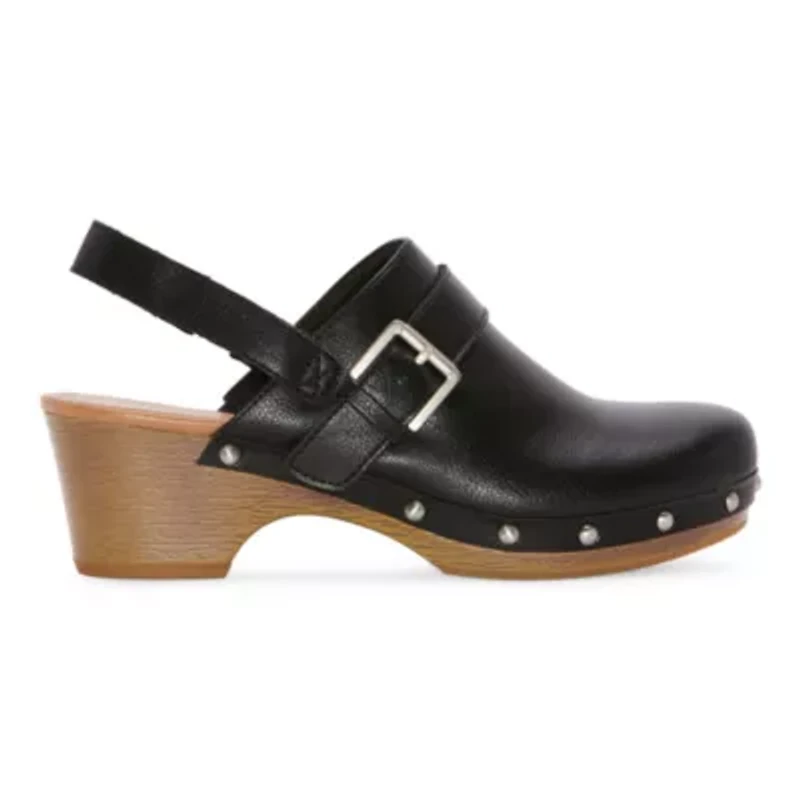 a.n.a Greenfield Womens Round Clogs