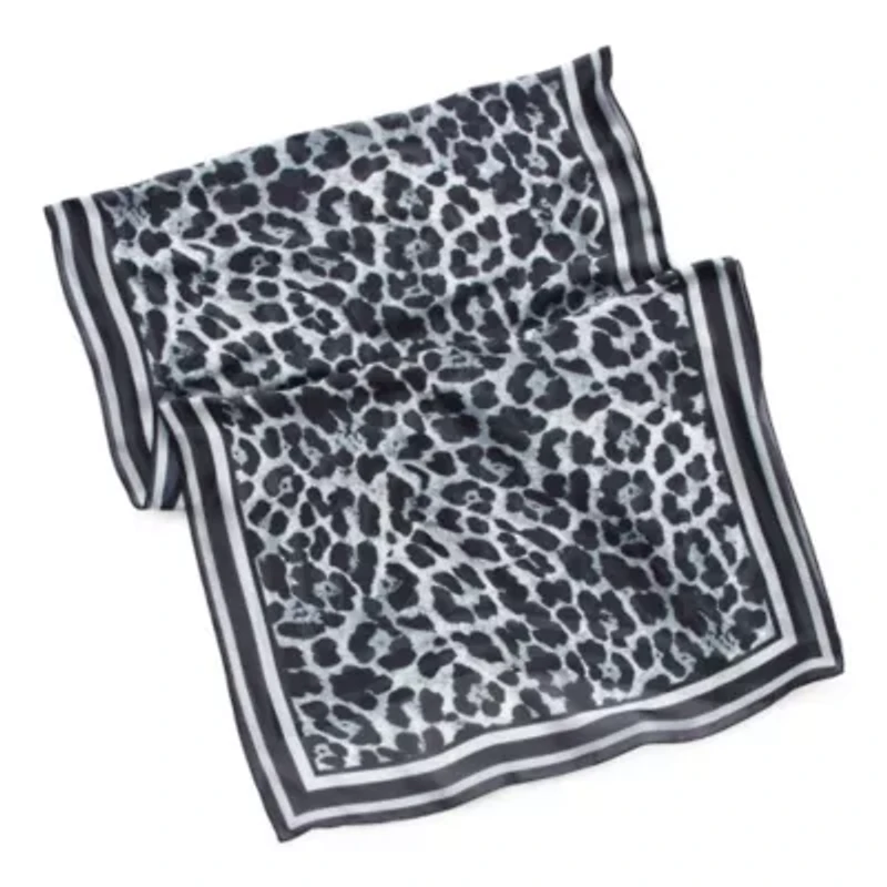 Collection Xiix Leopard Chiffon Oblong Scarf