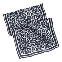 Collection Xiix Leopard Chiffon Oblong Scarf