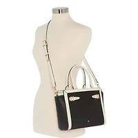 Liz Claiborne Mini Tuxedo Tote Bag