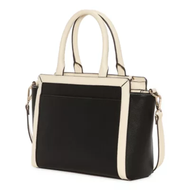 Liz Claiborne Mini Tuxedo Tote Bag