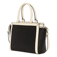 Liz Claiborne Mini Tuxedo Tote Bag