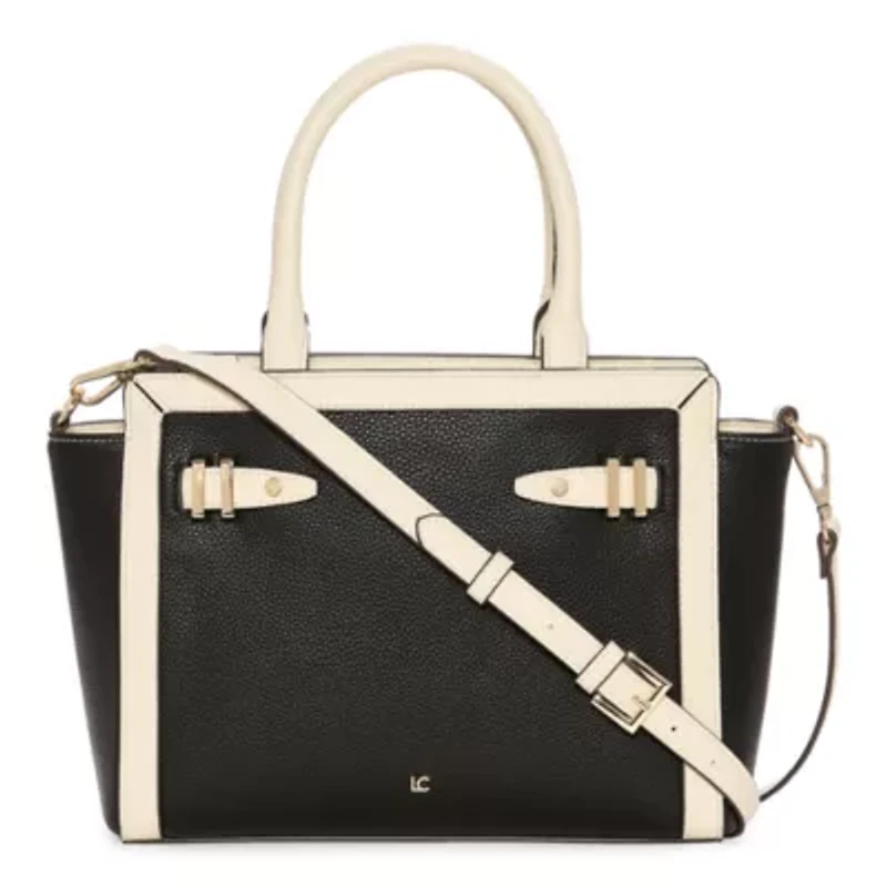Liz Claiborne Mini Tuxedo Tote Bag
